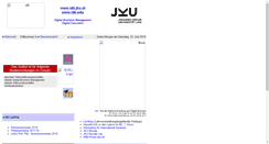 Desktop Screenshot of idv.uni-linz.ac.at