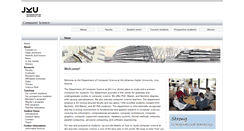 Desktop Screenshot of informatik.uni-linz.ac.at