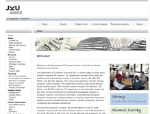 Tablet Screenshot of informatik.uni-linz.ac.at